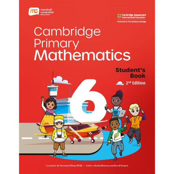 Marshall Cavendish Cambridge Primary Mathematics Student's Book 6 (2nd edition) - ISBN 9789814971140