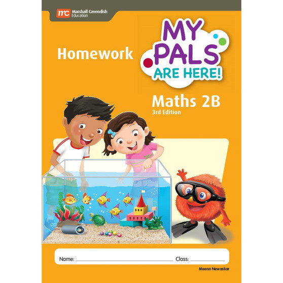 Marshall Cavendish My Pals Are Here! Primary Maths Homework Book 2B (3rd edition) - ISBN 9789810197148