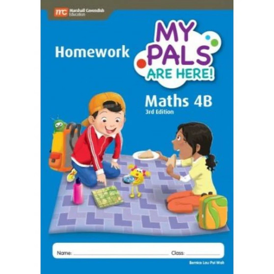 Marshall Cavendish My Pals Are Here! Primary Maths Homework Book 4B (3rd edition) - ISBN 9789814433556