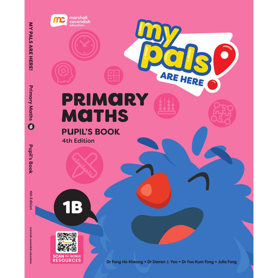 Marshall Cavendish My Pals Are Here! Primary Maths Grade 2 Pupil's Book 1B (4th edition) - ISBN 9789815005981
