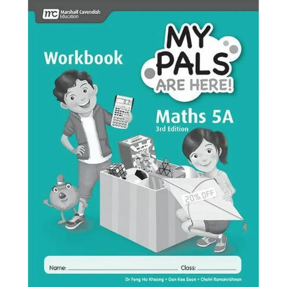 Marshall Cavendish My Pals Are Here! Primary Maths Workbook 5A (3rd edition) - ISBN 9789814433945