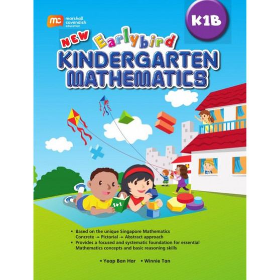 Marshall Cavendish New Earlybird Kindergarten Mathematics Book K1B - ISBN 9789810114077