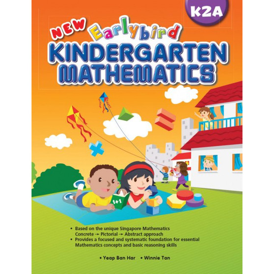 Marshall Cavendish New Earlybird Kindergarten Mathematics Book K2A - ISBN 9789810114084