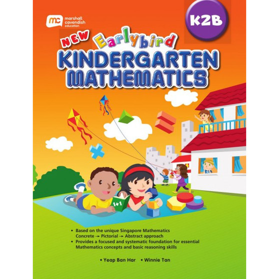Marshall Cavendish Education New Earlybird Kindergarten Grade1 Mathematics Book 2B - ISBN 9789810114091