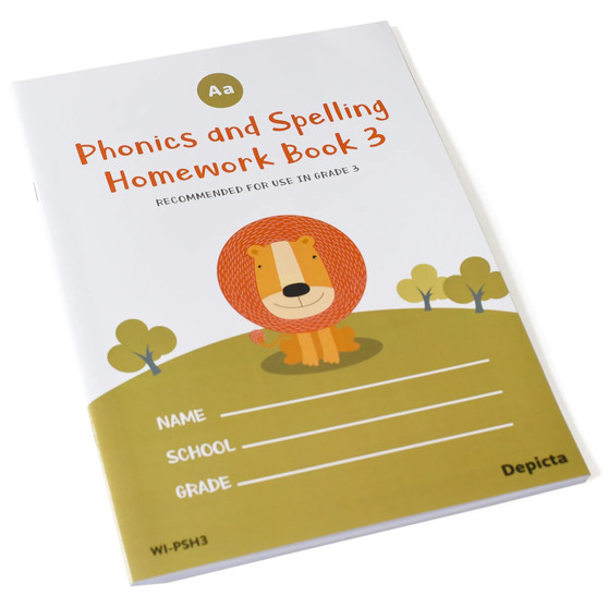 Phonics and Spelling Homework Book 3 - ISBN 9781770321977