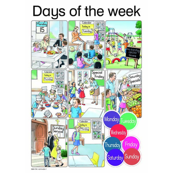 Days of the Week - ISBN 9781431040247