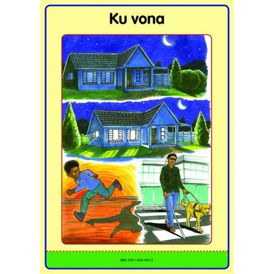 Tinhlamula Ta Hinkwaswo Xitsonga Giredi R Poster: Ku Vona - ISBN 9781431041015