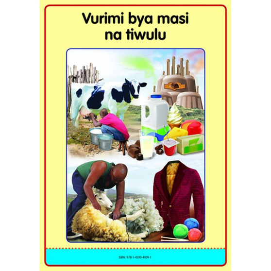 Tinhlamula Ta Hinkwaswo Xitsonga Giredi R Poster: Ku Fuwa Swifuwo Swo Nyika Maswi - ISBN 9781431041091