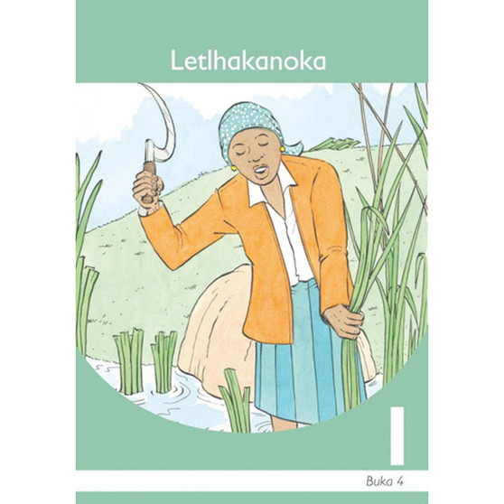 Letlhakanoka Setswana Grade 1 Book 4 - ISBN 9781431000838