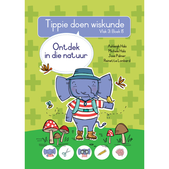 Tippie doen wiskunde (Vlak 3 Boek 8): Ontdek in die natuur - ISBN 9780637007313