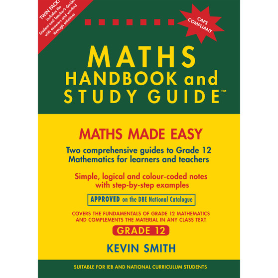 Twinpack Maths Handbook and Study Guide - ISBN 9781990992391