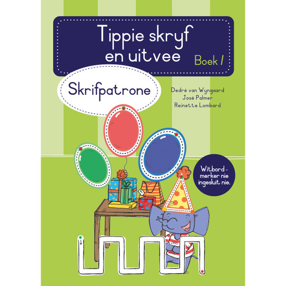 Tippie skryf-en-uitvee boek 1: Skrifpatrone - ISBN 9780637006101
