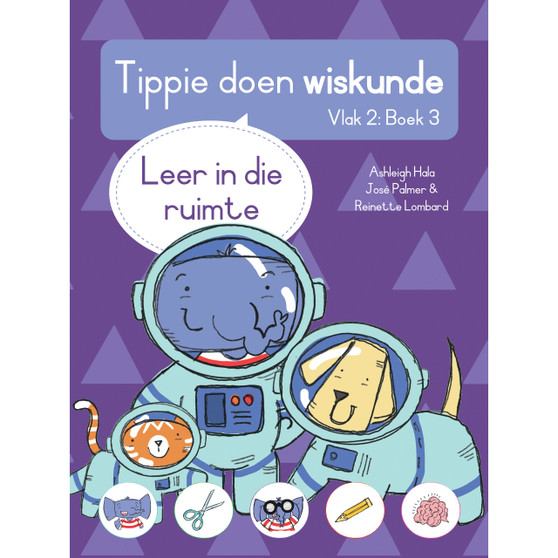 Tippie doen wiskunde (Vlak 2 Boek 3): Leer in die ruimte - ISBN 9780637004862