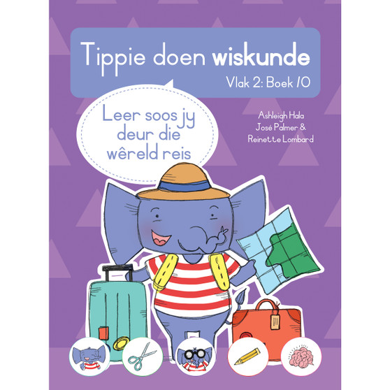 Tippie doen wiskunde (Vlak 2 Boek 10): Leer soos jy deur die wereld reis - ISBN 9780637004930