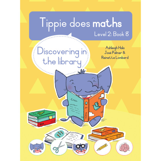 Tippie does maths (Level 2 Book 8): Discovering in the library - ISBN 9780637004800