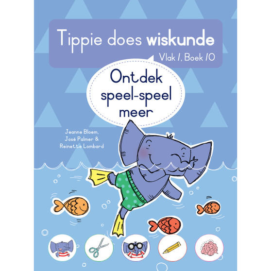 Tippie doen wiskunde (Vlak 1 Boek 10): Ontdek speel-speel meer - ISBN 9780637001113