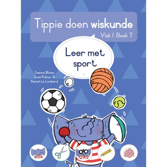 Tippie doen wiskunde (Vlak 1 Boek 7): Leer met sport - ISBN 9780637001090