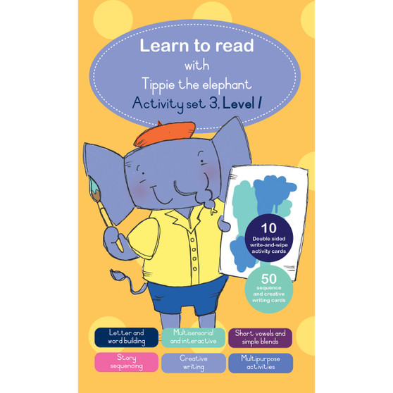 Learn to read with Tippie the elephant Activity Set 3 (Level 1) - ISBN 9780637000475