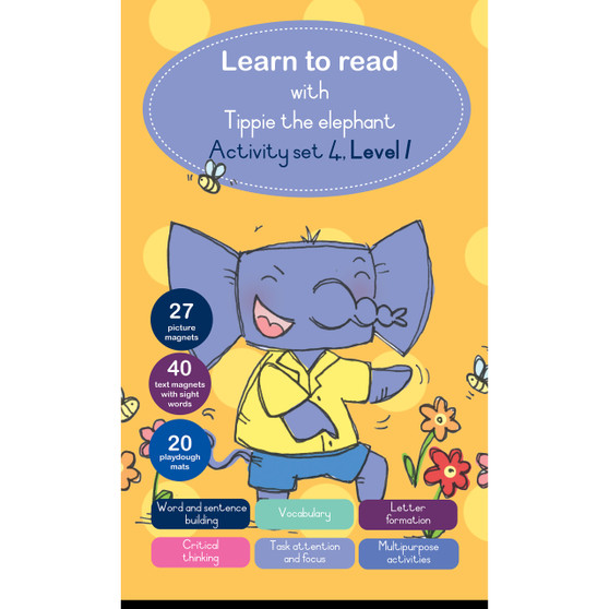 Learn to read with Tippie the elephant Activity Set 4 (Level 1) - ISBN 9780637000482