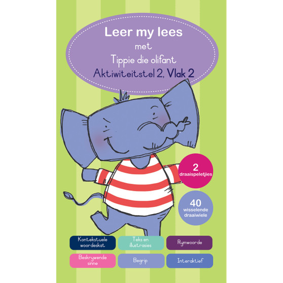 Leer my lees met Tippie die olifant Aktiwiteitstel 2 Vlak 2 - ISBN 9780637000581