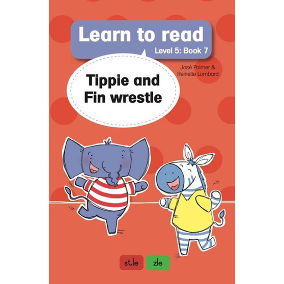 Learn to read (Level 5 Book 7): Tippie and Fin wrestle - ISBN 9781776354221