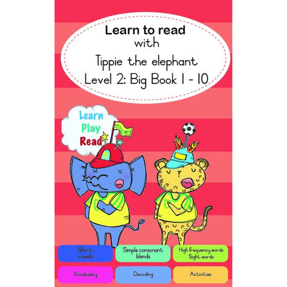Learn to read with Tippie the elephant (Level 2 Big Book 1-10) - ISBN 9780637000642