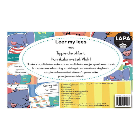 Leer my lees met Tippie die olifant Kurrikulam-stel: Vlak 1 - ISBN 9780639601465