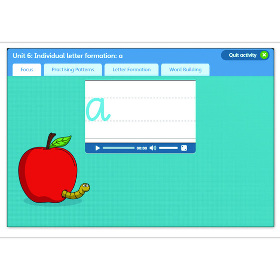 DIGITAL - Nelson Handwriting: Reception/P1 to Year 2/P3: Teaching Software for Starter / Book 1/ Book 2 - ISBN 9780198377863