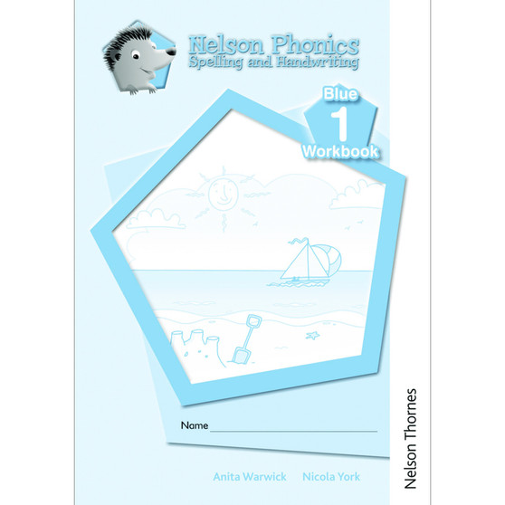 Nelson Phonics Spelling and Handwriting Blue Workbooks 1 (Pack of 10) - ISBN 9781408506097