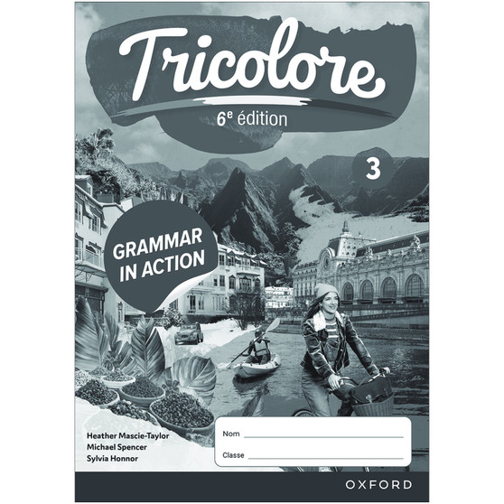 Oxford Tricolore Grammar in Action Workbook 3 (6th edition) (Pack of 8) - ISBN 9781382045315