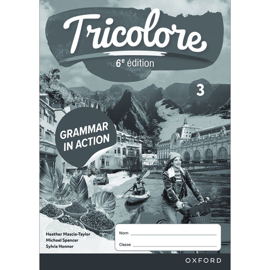 Oxford Tricolore Grammar in Action Workbook 3 (6th edition) (Pack of 8) - ISBN 9781382045315