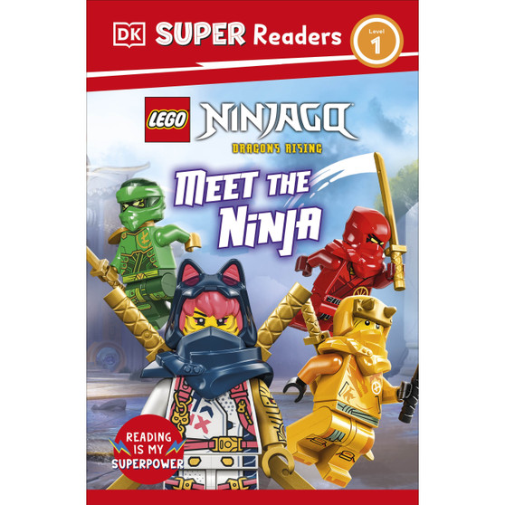 DK Super Readers Level 1 LEGO Ninjago Dragons Rising Meet the Ninja - ISBN 9780241785829
