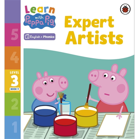 Learn with Peppa Phonics Level 3 Book 9 – Expert Artists (Phonics Reader) - ISBN 9780241576335