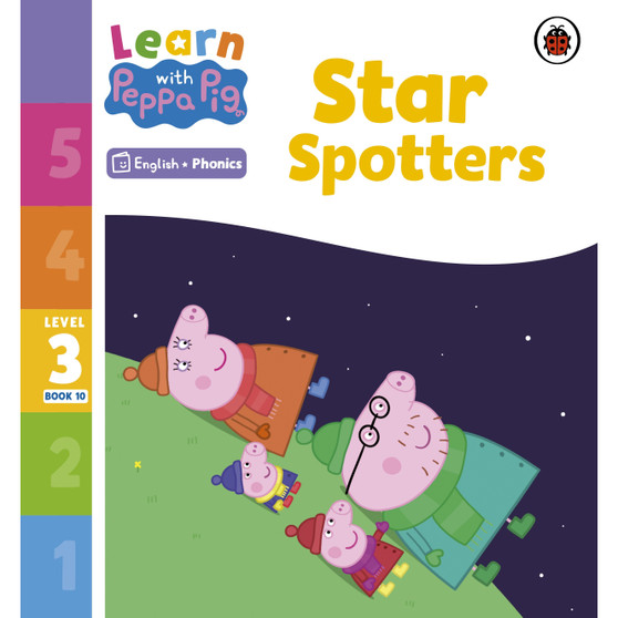 Learn with Peppa Phonics Level 3 Book 10 – Star Spotters (Phonics Reader) - ISBN 9780241576342