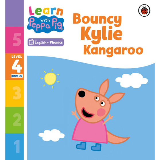Learn with Peppa Phonics Level 4 Book 20 – Bouncy Kylie Kangaroo (Phonics Reader) - ISBN 9780241579879
