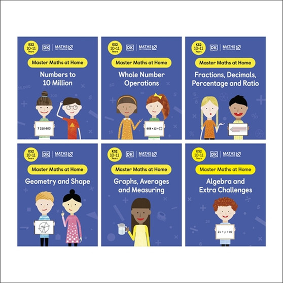 Maths — No Problem! Collection of 6 Workbooks, Ages 10-11 (Key Stage 2) - ISBN 9780241525753