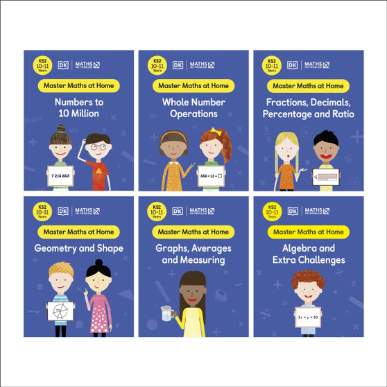 Maths — No Problem! Collection of 6 Workbooks, Ages 10-11 (Key Stage 2) - ISBN 9780241525753