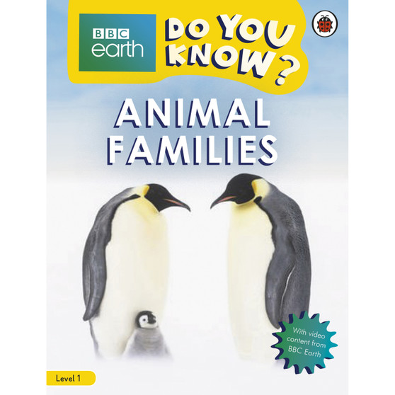 Do You Know? Level 1 – BBC Earth Animal Families - ISBN 9780241382837