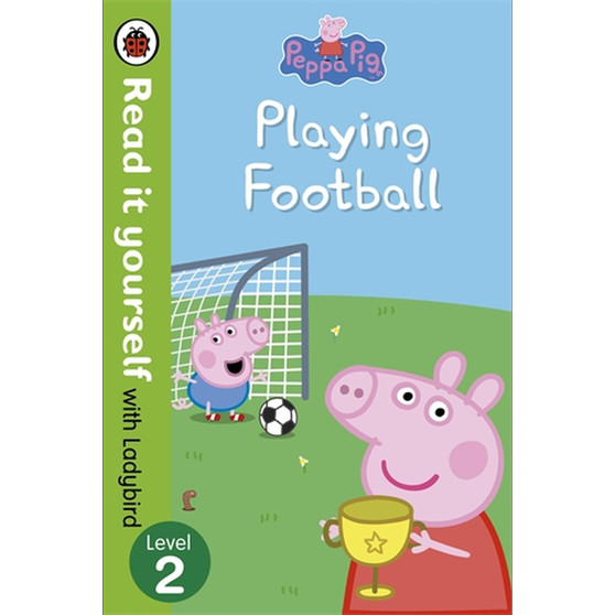 Peppa Pig: Playing Football – Read It Yourself with Ladybird Level 2 - ISBN 9780241244401