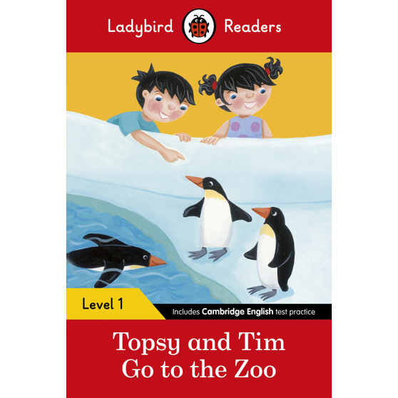 Ladybird Readers Level 1 - Topsy and Tim - Go to the Zoo (ELT Graded Reader) - ISBN 9780241254141