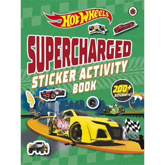Hot Wheels: Supercharged Sticker Activity Book - ISBN 9780241804162
