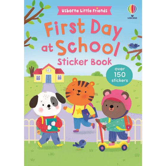 First Day at School Sticker Book - ISBN 9781835402382