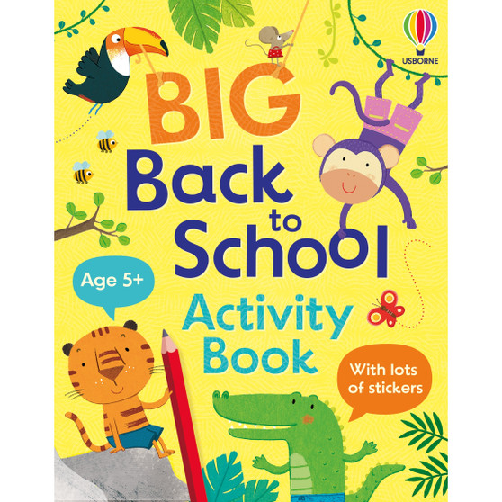 Big Back to School Activity Book - ISBN 9781836045991