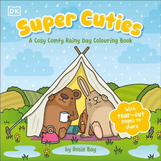 Super Cuties A Cosy Comfy Rainy Day Colouring Book - ISBN 9780241802397