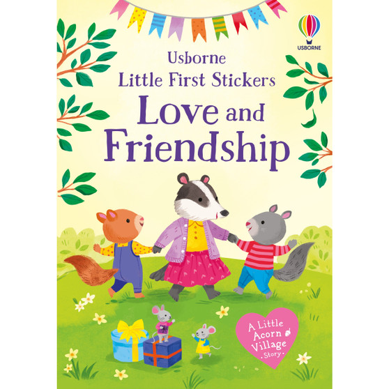 Little First Stickers Love and Friendship - ISBN 9781836042242