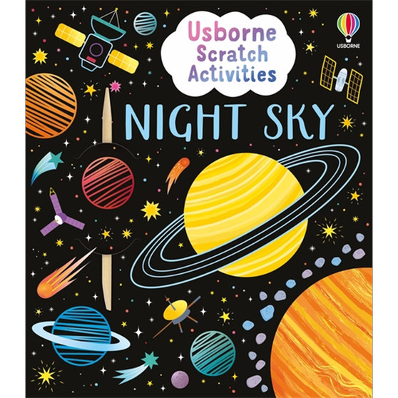 Usborne Scratch Activities Night Sky - ISBN 9781836043270