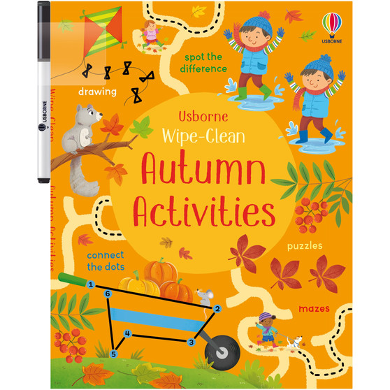 Wipe-Clean Autumn Activities - ISBN 9781835408780