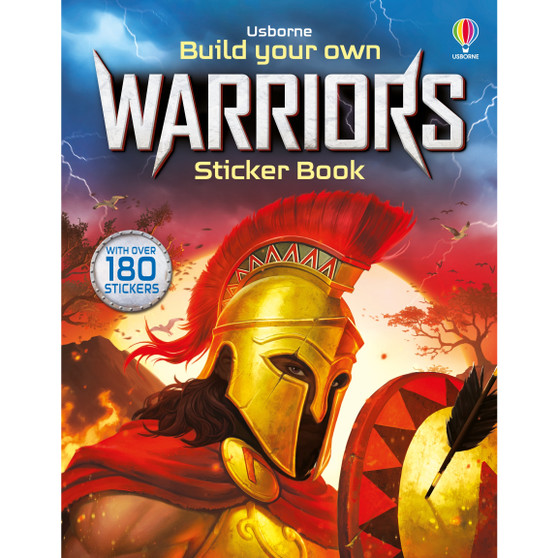 Build Your Own Warriors Sticker Book - ISBN 9781835407356