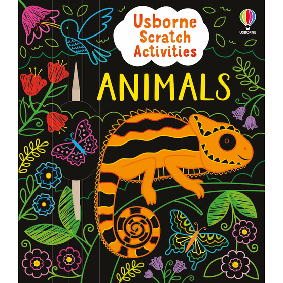 Usborne Scratch Activities Animals - ISBN 9781835408513