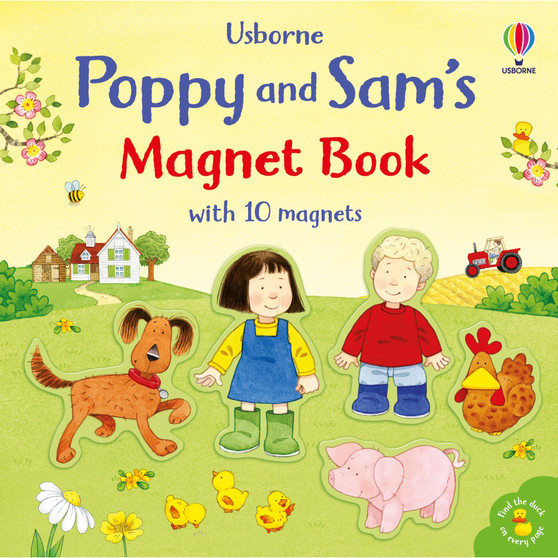 Poppy and Sam Magnet Book - ISBN 9781836045403